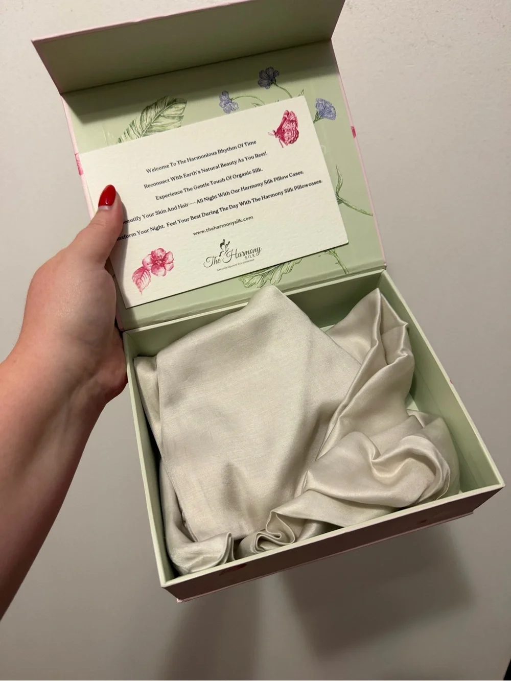 Silk Pillowcase - 100% Modal Ahimsa Silk from The Harmony Silk